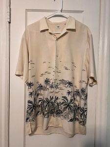 Uniqlo Open Collar Shirt